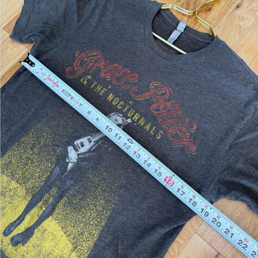 Vintage 2010 Grace Potter and the Nocturnals Gray Concert Graphic Tee T9 - Picture 7 of 7